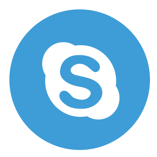skype circle color-512